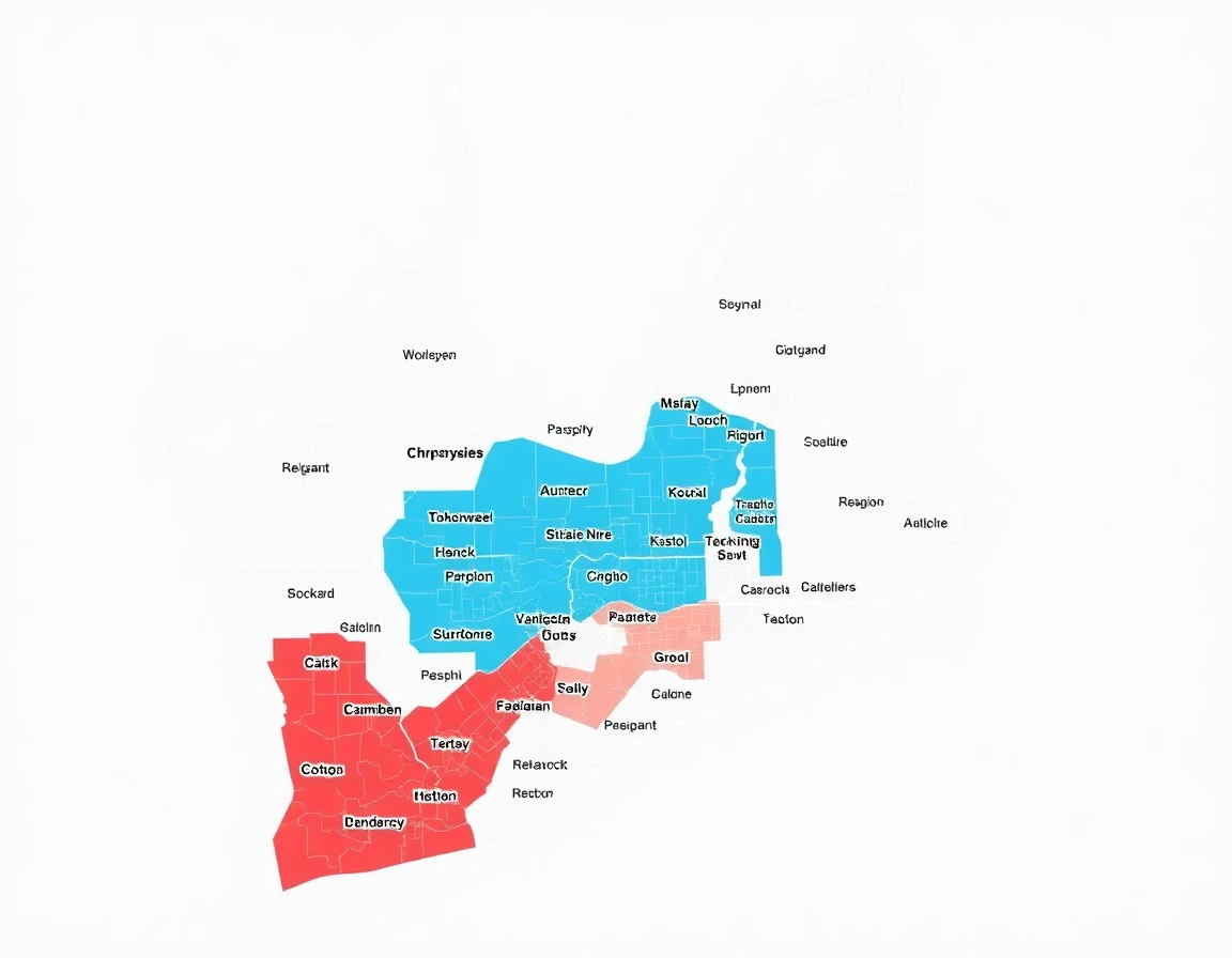 Water Damage Service Areas Map